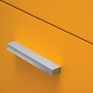 Maniglia in acciaio mod. Quadro.
Disponibile con passo mm 128 / 200
